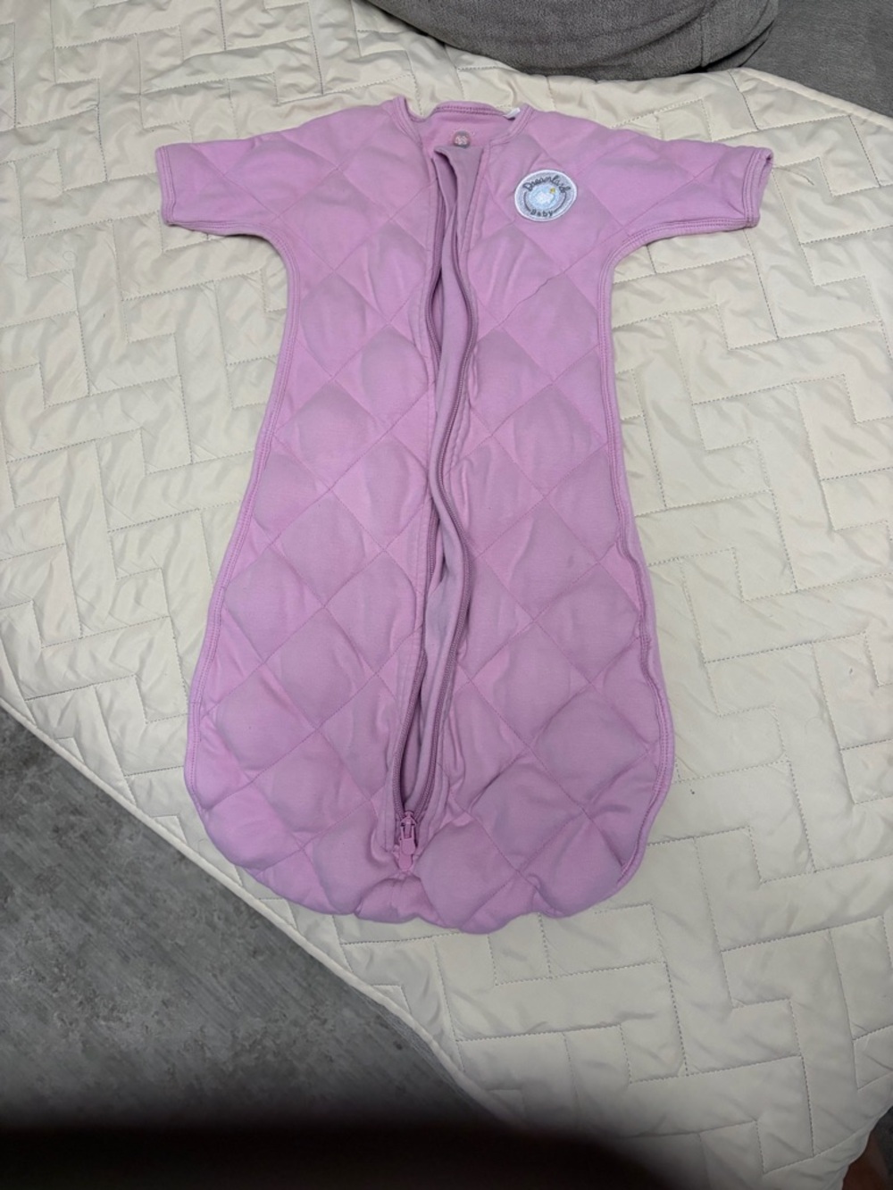 Pink Quilted Baby Sleep Sack - Unbranded